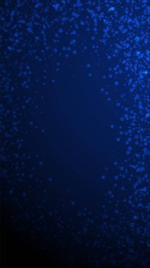 Sihirli yıldızlar Noel arka planı. Zekice bir uçuş.