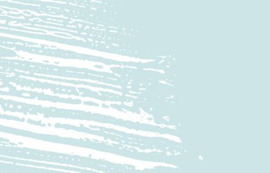 Grunge dokusu. Üzücü mavi iz. Göz kamaştırıcı bir geçmiş. Gürültü iğrenç grunge dokusu. Muhteşem sanatsal bir yüzey. Vektör illüstrasyonu.