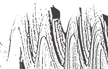 Grunge dokusu. Kederli siyah gri iz. Harika bir geçmişi var. Gürültü iğrenç grunge dokusu. Olağanüstü sanatsal bir yüzey. Vektör illüstrasyonu.