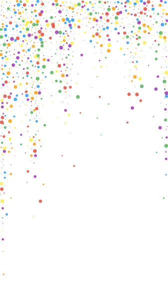 Festive Confettis Impressionnants Des Stars Fête Confettis Colorés Sur Fond — Image vectorielle