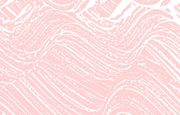 Texture Grunge Distress Rose Trace Rugueuse Grand Arrière Plan Bruit — Image vectorielle