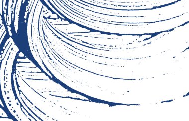 Grunge dokusu. Üzüntü çivit pürüzü. Ne hoş bir geçmiş. Gürültü iğrenç grunge dokusu. Büyüleyici sanatsal yüzey. Vektör illüstrasyonu.