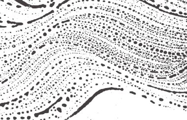 Grunge dokusu. Kederli siyah gri iz. Eğlenceli bir geçmiş. Gürültü iğrenç grunge dokusu. Güzel sanatsal görünüş. Vektör illüstrasyonu.