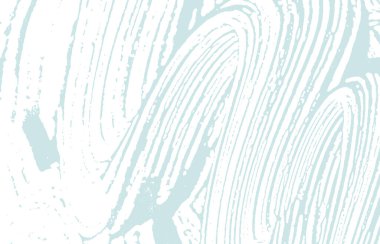 Grunge dokusu. Üzücü mavi iz. Tuhaf bir geçmiş. Gürültü iğrenç grunge dokusu. Güzel sanatsal bir yüzey. Vektör illüstrasyonu.