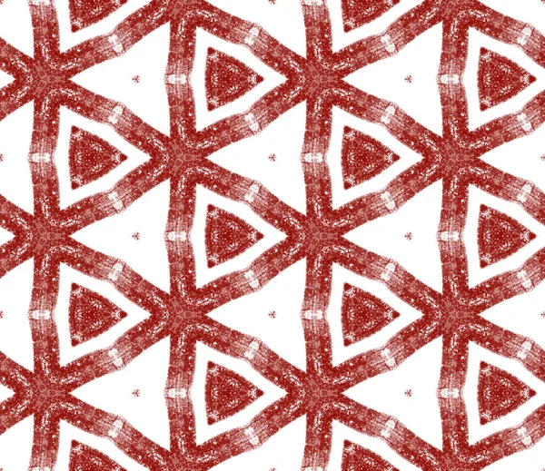 Εξωτικό Μοτίβο Χωρίς Ραφή Κόκκινο Κρασί Συμμετρικό Φόντο Καλειδοσκόπιο Υφάσματα — Φωτογραφία Αρχείου