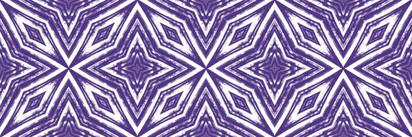 Mozaik kusursuz sınır. Mor simetrik kaleydoskop arka planı. Retro mozaik kusursuz tasarım. arkaplan için değerli dekoratif tasarım ögesi.