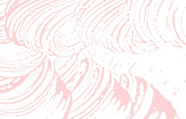 Grunge dokusu. Üzücü pembe iz. Harika bir geçmişi var. Gürültü iğrenç grunge dokusu. Otantik sanatsal yüzey. Vektör illüstrasyonu.