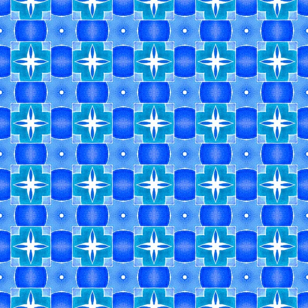 Textil Kész Szokatlan Ujjlenyomat Fürdőruha Szövet Tapéta Csomagolás Kék Csodálatos — Stock Fotó