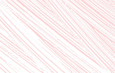 Grunge dokusu. Üzücü pembe iz. Olağanüstü bir geçmişi var. Gürültü iğrenç grunge dokusu. Sanatsal bir yüzey. Vektör illüstrasyonu.