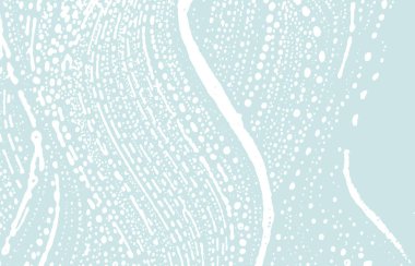 Grunge dokusu. Üzücü mavi iz. Hoş bir arka plan. Gürültü iğrenç grunge dokusu. Olağanüstü sanatsal bir yüzey. Vektör illüstrasyonu.