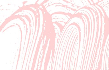 Grunge dokusu. Üzücü pembe iz. Harika bir geçmişi var. Gürültü iğrenç grunge dokusu. Güzel sanatsal bir yüzey. Vektör illüstrasyonu.