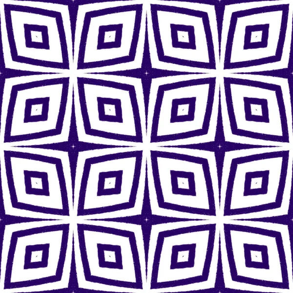 シェブロンストライプのデザイン 紫色の対称万華鏡の背景 繊維準備ができてユニークなプリント 水着生地 幾何学的シェブロンストライプパターン — ストック写真