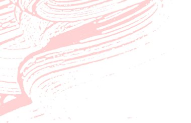 Grunge dokusu. Üzücü pembe iz. Harika bir geçmiş. Gürültü iğrenç grunge dokusu. Büyüleyici sanatsal yüzey. Vektör illüstrasyonu.
