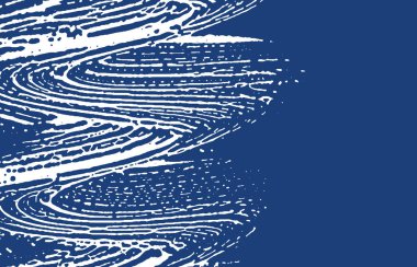 Grunge dokusu. Üzüntü çivit pürüzü. Enerjik arka plan. Gürültü iğrenç grunge dokusu. Güzel sanatsal bir yüzey. Vektör illüstrasyonu.