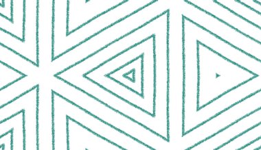 Mozaik kusursuz desen. Turkuaz simetrik kaleydoskop arka planı. Retro mozaik kusursuz tasarım. Tekstil hazır, kayda değer baskı, mayo kumaş, duvar kağıdı, ambalaj..