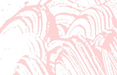 Grunge dokusu. Üzücü pembe iz. Harika bir geçmişi var. Gürültü iğrenç grunge dokusu. Hoş sanatsal bir yüzey. Vektör illüstrasyonu.