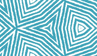 Mozaik kusursuz desen. Turkuaz simetrik kaleydoskop arka planı. Tekstil hazır güzel baskı, mayo kumaş, duvar kağıdı, ambalaj. Retro mozaik pürüzsüz tasarım.