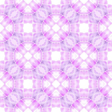 Tekstil hazır büyüleyici baskı, mayo kumaş, duvar kağıdı, ambalaj. Mor şaşaalı boho şık yaz tasarımı. Yaz, egzotik, pürüzsüz sınır. Egzotik, pürüzsüz desen.