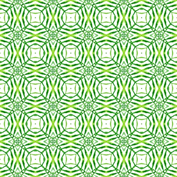 Textile Ready Dramatic Print Swimwear Fabric Wallpaper Wrapping Green Immaculate — ストック写真
