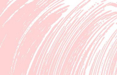 Grunge dokusu. Üzücü pembe iz. Kusursuz bir geçmiş. Gürültü iğrenç grunge dokusu. Güzel sanatsal yüzey. Vektör illüstrasyonu.