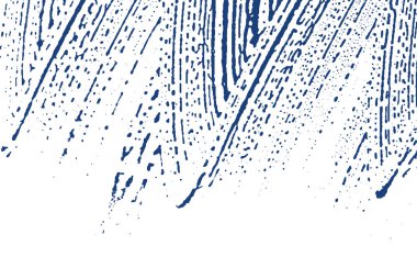 Grunge dokusu. Üzüntü çivit pürüzü. Duygusal bir geçmiş. Gürültü iğrenç grunge dokusu. Zarif sanatsal yüzey. Vektör illüstrasyonu.