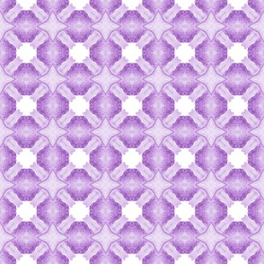Tekstil hazır büyüleyici baskı, mayo kumaş, duvar kağıdı, ambalaj. Mor kalın boho şık yaz tasarımı. Oryantal arabesk el çizimi sınır. Arabesk el çizimi tasarımı.
