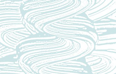 Grunge dokusu. Üzücü mavi iz. Tuhaf bir geçmiş. Gürültü iğrenç grunge dokusu. Güzel sanatsal bir yüzey. Vektör illüstrasyonu.