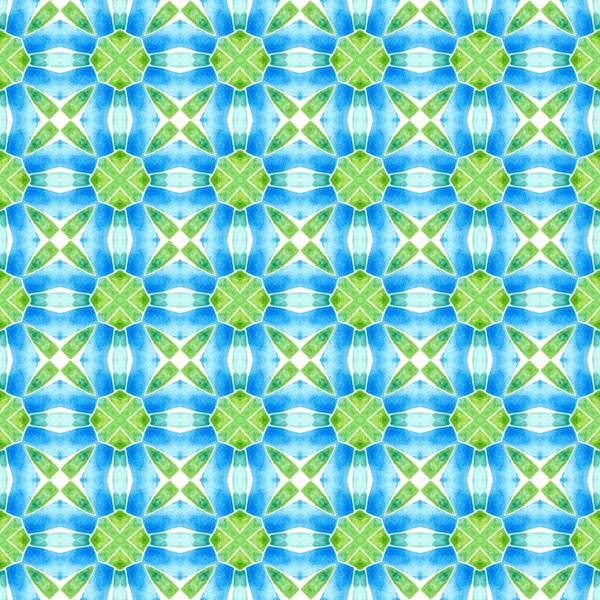 Tekstilferdige Faktiske Avtrykk Badeklær Tapeter Innpakking Grønn Levende Sommerdesign Håndmalte – stockfoto