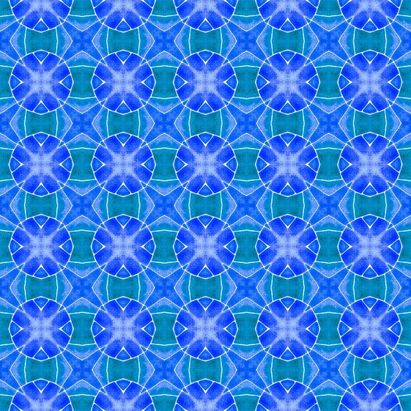 Textile Ready Incredible Print Swimwear Fabric Wallpaper Wrapping Blue Memorable —  Fotos de Stock
