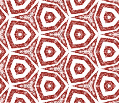 Arabesk el çizimi desen. Şarap kırmızısı simetrik kaleydoskop arka planı. Oriental arabesk el çizimi tasarımı. Tekstil hazır. Sulu baskı, mayo kumaş, duvar kağıdı, ambalaj..