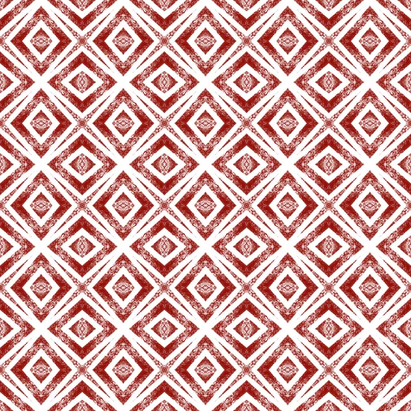 Textured stripes pattern. Wine red symmetrical kaleidoscope background. Trendy textured stripes design. Textile ready pretty print, swimwear fabric, wallpaper, wrapping.