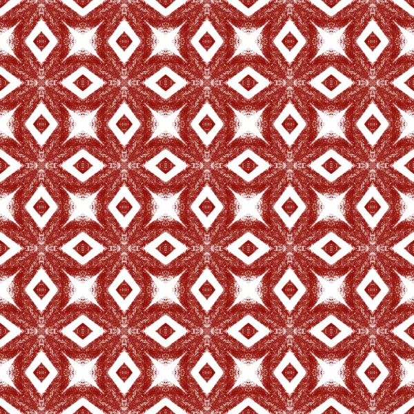 Modèle Géométrique Sans Couture Fond Kaléidoscope Symétrique Marron Textile Prêt — Photo