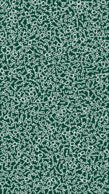 Elle çizilmiş tebeşir sayıları düşüyor. Uçan parmaklarla matematik çalışma konsepti. Tahta zemindeki matematik afişine geri dönmek şaşırtıcı. Düşen sayılar vektör illüstrasyonu.