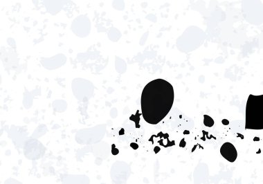 Terrazzo modern soyut şablon. Klasik İtalyan döşemesinin gri dokusu. Taşlardan, granitten, kuvarstan, mermerden, betondan yapılmış arka plan. Venedik terrazzo trend vektör arkaplanı