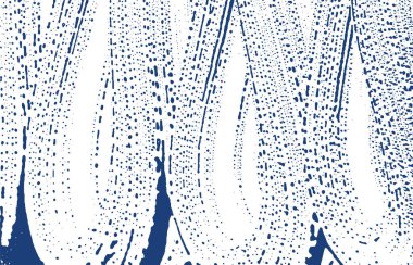 Grunge dokusu. Üzüntü çivit pürüzü. İlahi bir geçmiş. Gürültü iğrenç grunge dokusu. Popüler sanatsal yüzey. Vektör illüstrasyonu.