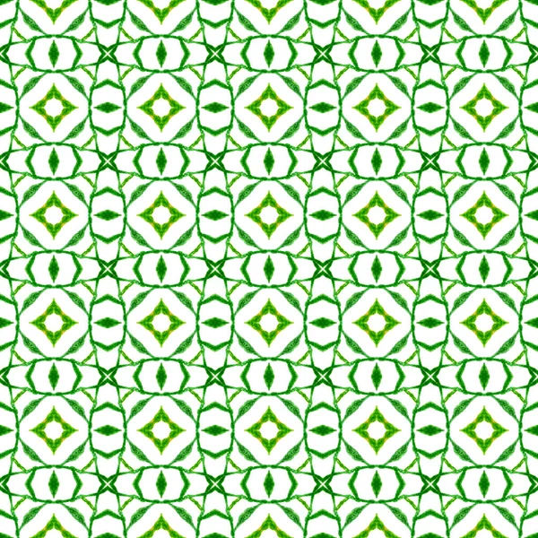 섬유로 흠없는 수영복 녹색빛나는 디자인 여름의 이국적 색다른 — 스톡 사진