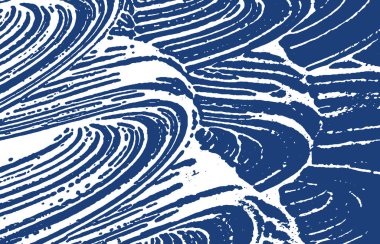 Grunge dokusu. Üzüntü çivit pürüzü. İlahi bir geçmiş. Gürültü iğrenç grunge dokusu. Güzel sanatsal bir yüzey. Vektör illüstrasyonu.