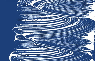 Grunge dokusu. Üzüntü çivit pürüzü. Mükemmel bir geçmiş. Gürültü iğrenç grunge dokusu. İlahi sanatsal yüzey. Vektör illüstrasyonu.