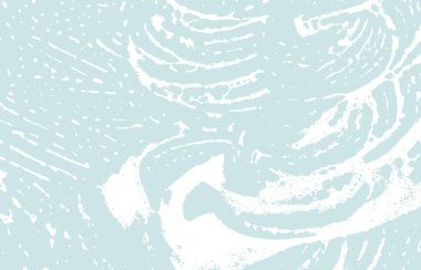 Grunge dokusu. Üzücü mavi iz. Hoş bir geçmiş. Gürültü iğrenç grunge dokusu. Güzel sanatsal bir yüzey. Vektör illüstrasyonu.