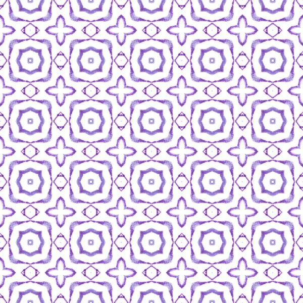 Плиточный Акварельный Фон Фиолетовый Незабываемый Шикарный Летний Дизайн Текстиль Готовый — стоковое фото