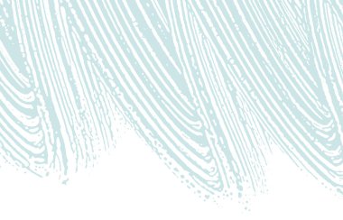 Grunge dokusu. Üzücü mavi iz. Etkileyici bir arka plan. Gürültü iğrenç grunge dokusu. Optimal sanatsal yüzey. Vektör illüstrasyonu.