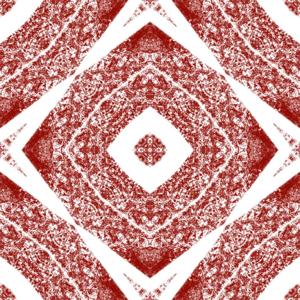 Striped hand drawn pattern. Wine red symmetrical kaleidoscope background. Textile ready eminent print, swimwear fabric, wallpaper, wrapping. Repeating striped hand drawn tile.