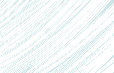 Grunge dokusu. Üzücü mavi iz. Parlak bir geçmişi var. Gürültü iğrenç grunge dokusu. Sanatsal bir yüzey. Vektör illüstrasyonu.