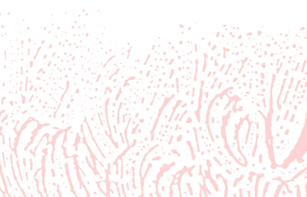 卷曲质感 痛苦的粉红粗糙痕迹 漂亮的背景噪音 肮脏的磨擦纹理 漂亮的艺术表面 矢量说明 — 图库矢量图片