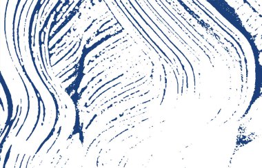 Grunge texture. Distress indigo rough trace. Ecstatic background. Noise dirty grunge texture. Trending artistic surface. Vector illustration.