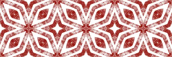 Mozaik kusursuz sınır. Şarap kırmızısı simetrik kaleydoskop arka planı. Arka plan için olağanüstü dekoratif tasarım unsuru. Retro mozaik pürüzsüz tasarım.