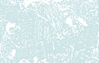 Grunge dokusu. Üzücü mavi iz. İyi bir geçmişi var. Gürültü iğrenç grunge dokusu. Güzel sanatsal bir yüzey. Vektör illüstrasyonu.