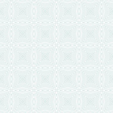 Arabesk el çizimi desen. Turkuaz simetrik kaleydoskop arka planı. Tekstil hazır baskı, mayo kumaş, duvar kağıdı, ambalaj. Doğulu arabesk el çizimi tasarımı.