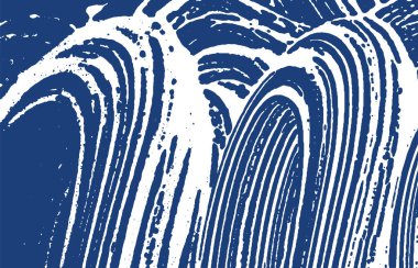 Grunge dokusu. Üzüntü çivit pürüzü. Hassas bir arka plan. Gürültü iğrenç grunge dokusu. Kayda değer sanatsal bir yüzey. Vektör illüstrasyonu.