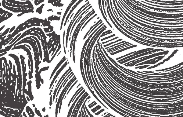 Texture Grunge Détresse Noire Grise Trace Rugueuse Fond Sorcellerie Bruit — Image vectorielle
